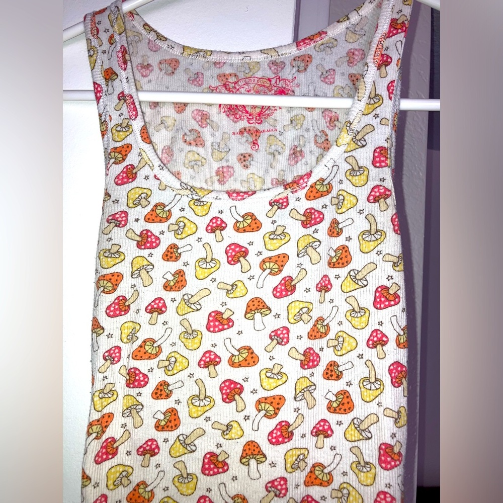 Y2K Mushroom tank top